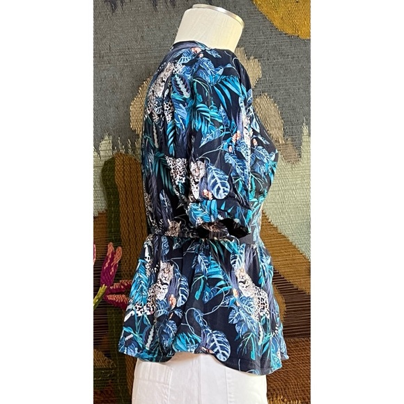 Anthropologie Conditions Apply Samita Blouse S - Picture 4 of 14